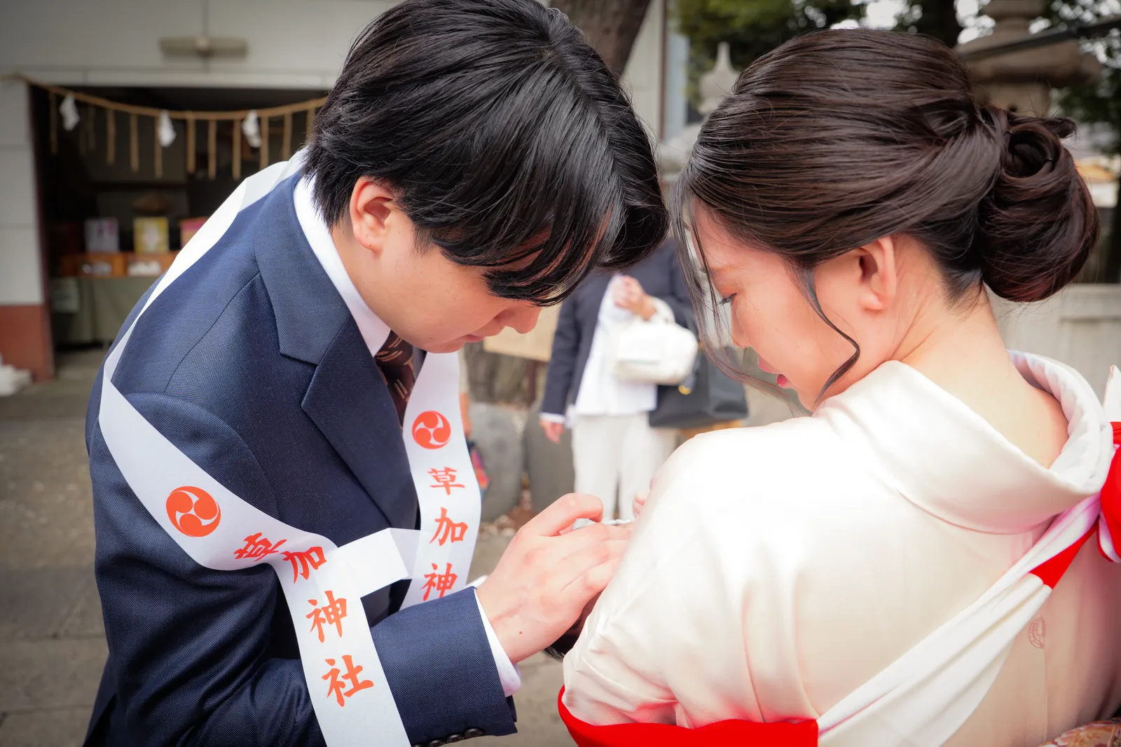 ご祈祷前のひととき